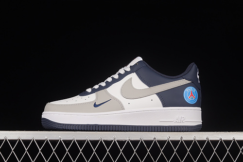 Air Force 1 Low 07 Light Grey/Dark Blue-White 11