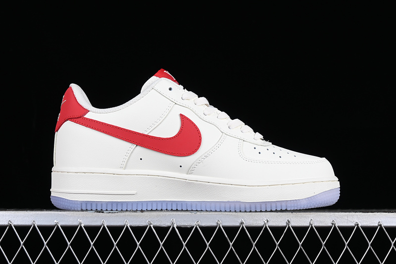 Nike Air Force 1 '07 Low White/Red/Gold 17