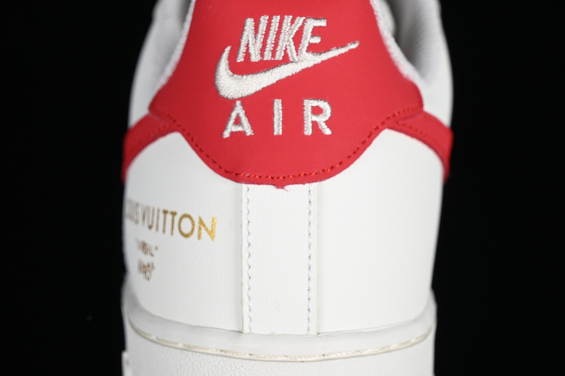 Nike Air Force 1 '07 Low White/Red/Gold 23