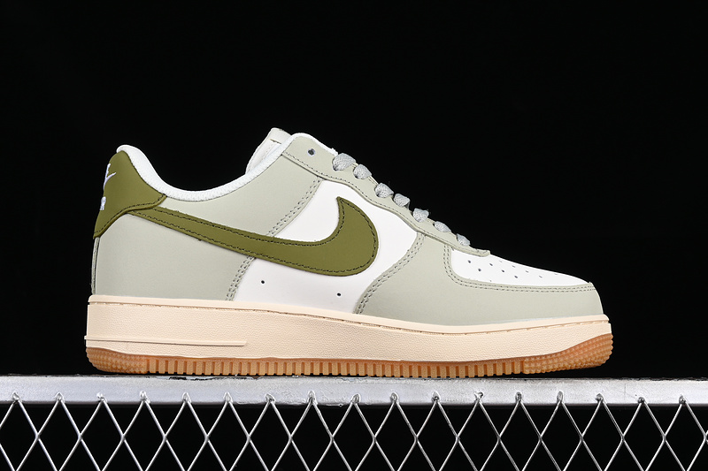 Nike Air Force 1 '07 Low White/Green/Brown-Green 3