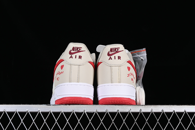 Nike Air Force 1 '07 Low White/Grey/Red/Brown 17