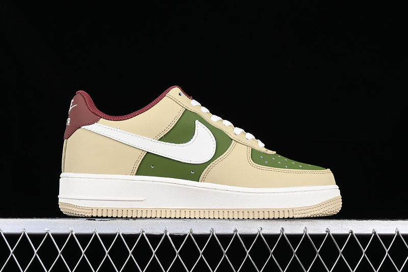 Nike Air Force 1 '07 Low White/Brown/Green/Grey 5