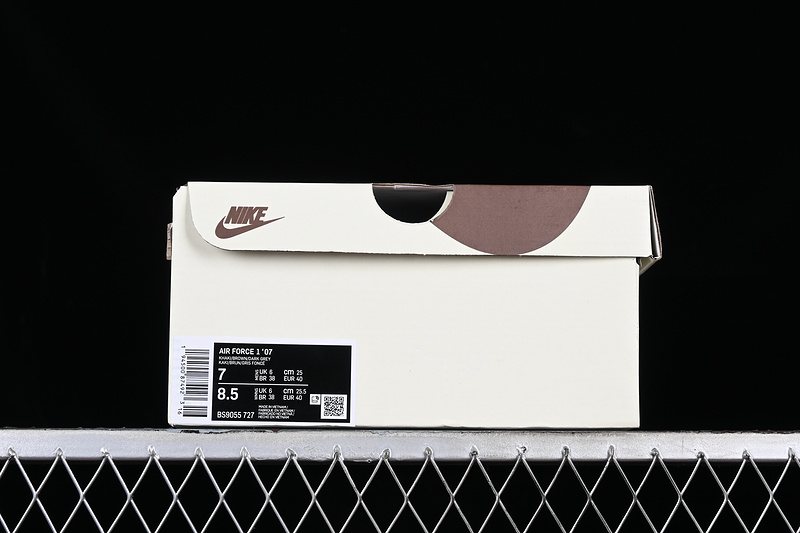 Nike Air Force 1 '07 Low White/Brown/Green/Grey 25