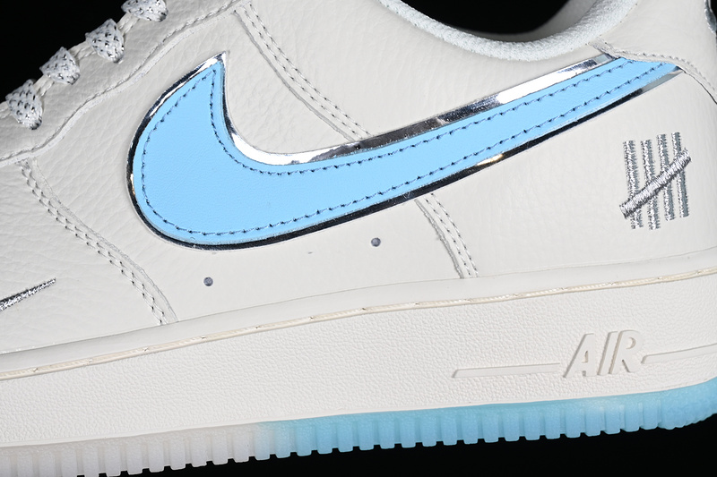 Nike Air Force 1 '07 Low White/Blue/Silver 11