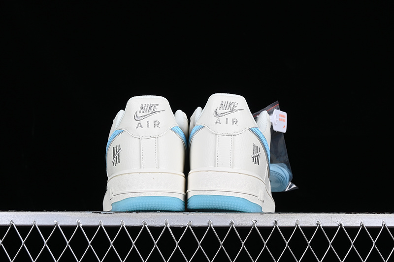 Nike Air Force 1 '07 Low White/Blue/Silver 15