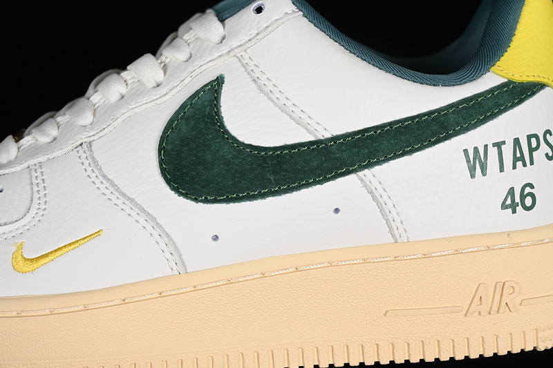 Nike Air Force 1 '07 Low White/Yellow/Green 5