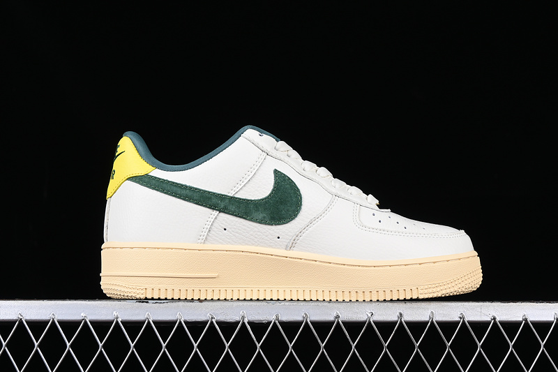 Nike Air Force 1 '07 Low White/Yellow/Green 7