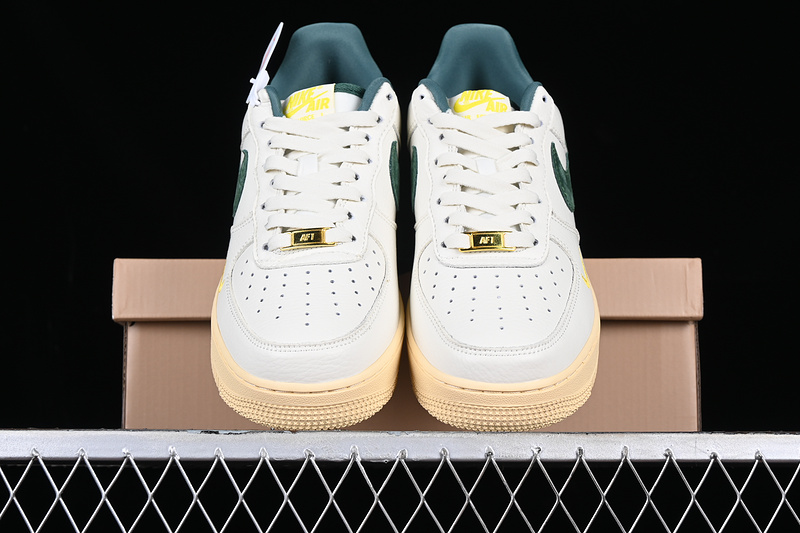 Nike Air Force 1 '07 Low White/Yellow/Green 13