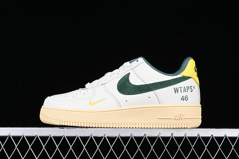 Nike Air Force 1 '07 Low White/Yellow/Green 25