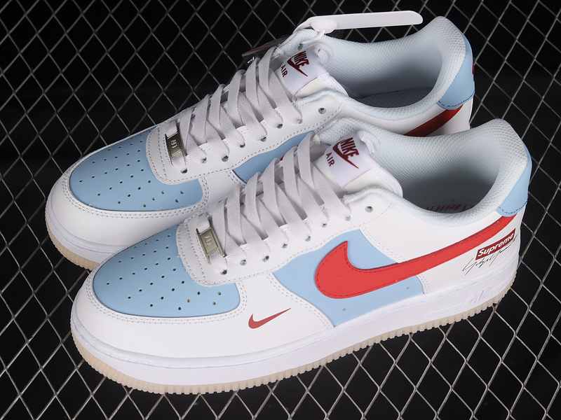 Nike Air Force 1 '07 Low White/Red/Blue 5