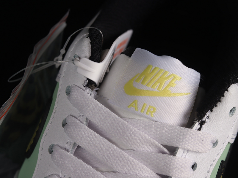 Nike Air Force 1 '07 Low White/Yellow/Green/Black 3