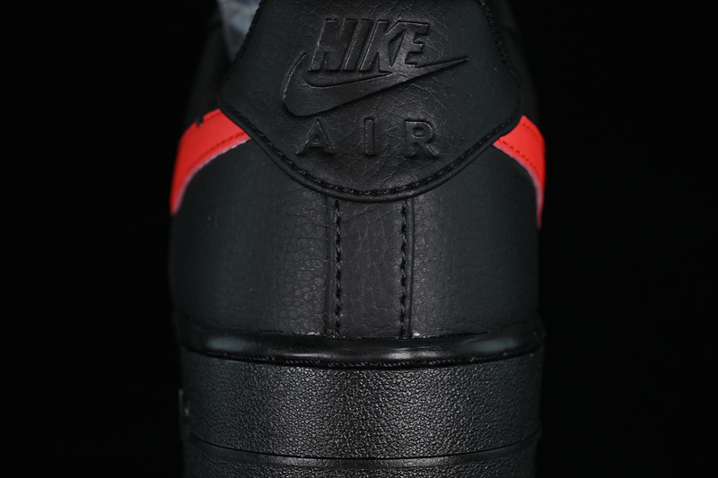 Nike Air Force 1 '07 Low Black/Red 17