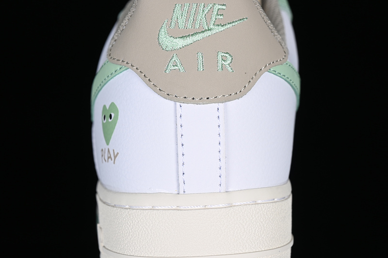 Comme Des Garcons X Nk Air Force 1 Low White/Green/Grey 13