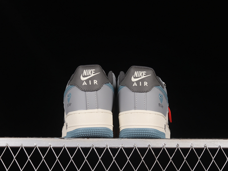 Nike Air Force 1 '07 Summit White/White/Blue Whisper/Grey 7