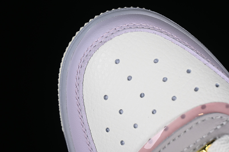 Comme Des Garcons Air Force 1 Low White/Pink/Purple 13