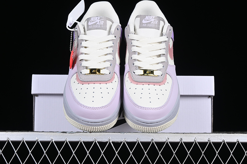 Comme Des Garcons Air Force 1 Low White/Pink/Purple 15