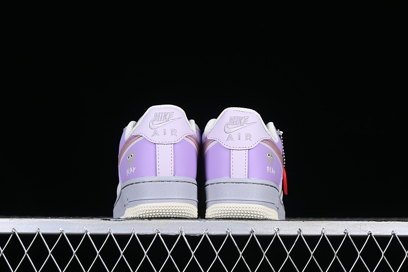 Comme Des Garcons Air Force 1 Low White/Pink/Purple 19