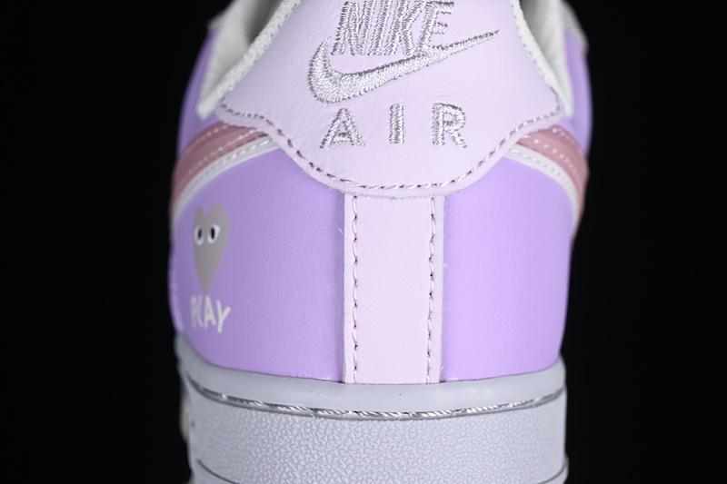 Comme Des Garcons Air Force 1 Low White/Pink/Purple 27