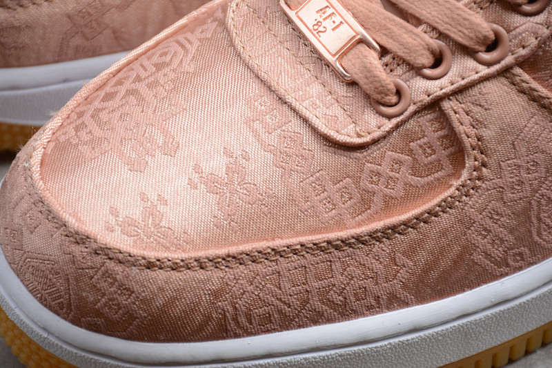 Air Force 1 Low Clot Rose Gold/White-Gum Medium Brown 7