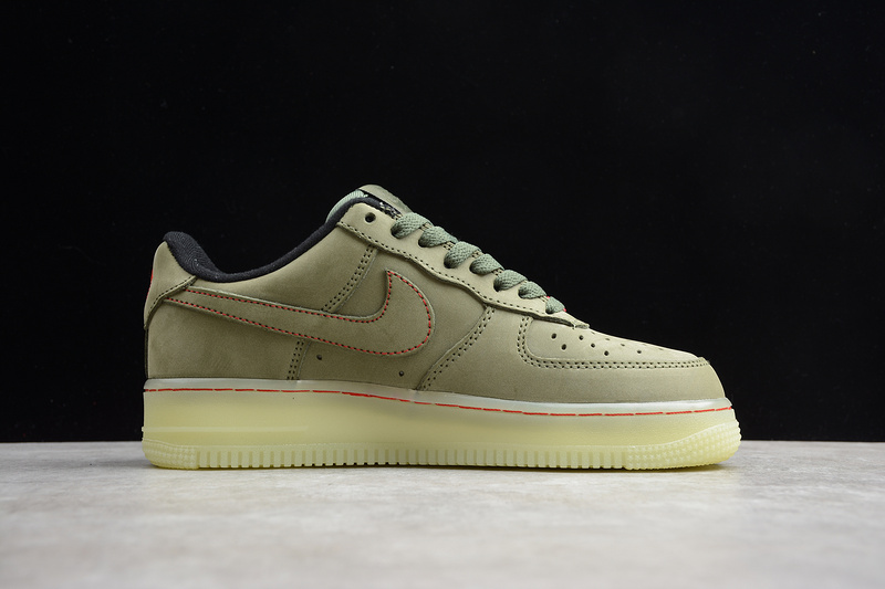 Air Force 1 Upstep Low Olive Green/Military Green 23