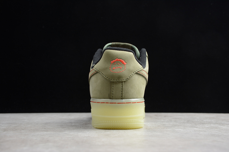 Air Force 1 Upstep Low Olive Green/Military Green 27