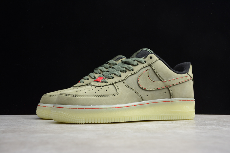 Air Force 1 Upstep Low Olive Green/Military Green 29