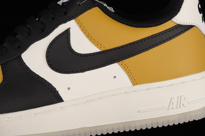 Air Force 1 Low 07 Black/White-Yellow 27