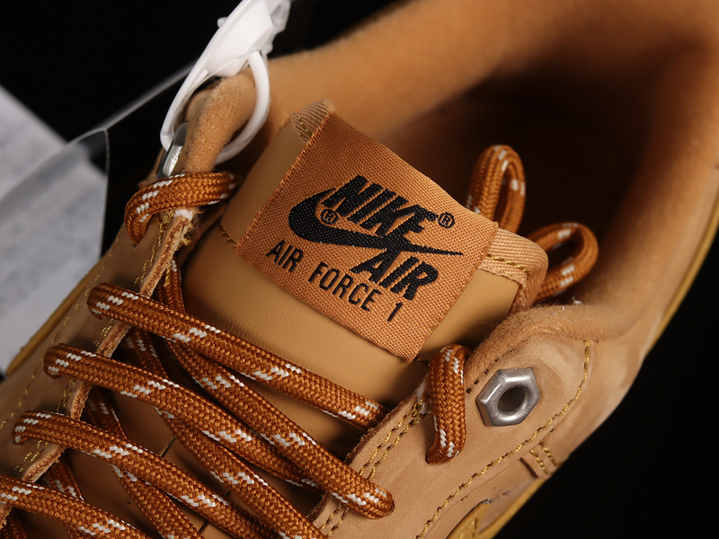 Nike Air Force 1 '07 Wb Af1 Flax/Gum Light Brown/Black/Wheat 21