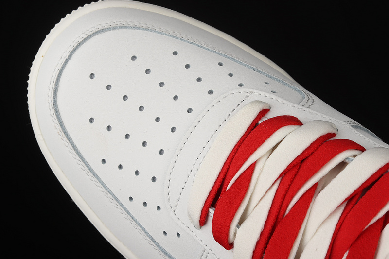 Air Force 1 Low 07 Off-White/Off-White/Red 29