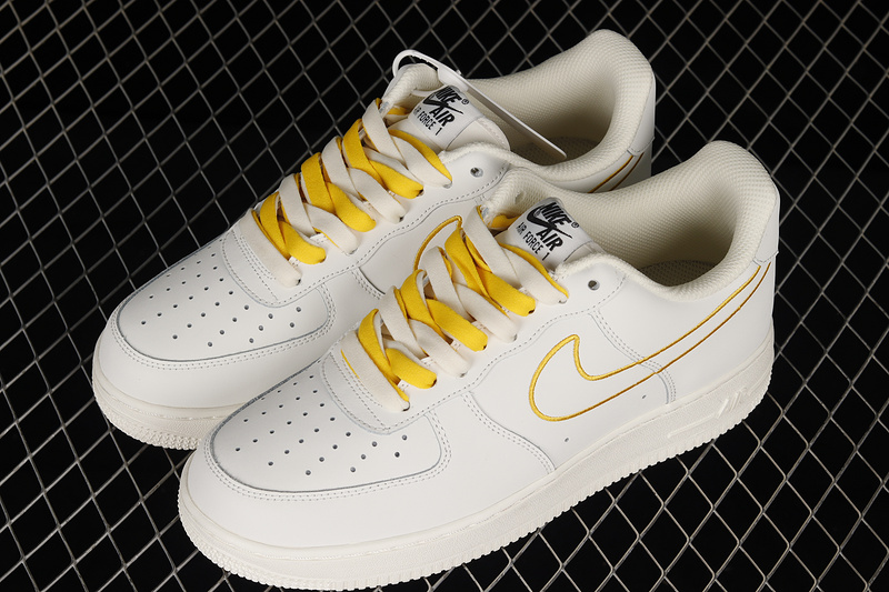 Air Force 1 Low 07 Off White/Off White/Yellow 17