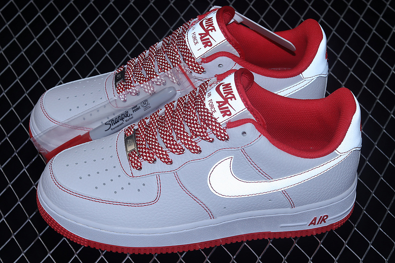 Nike Air Force 1 '07 Low Rice White/Red/Red 9