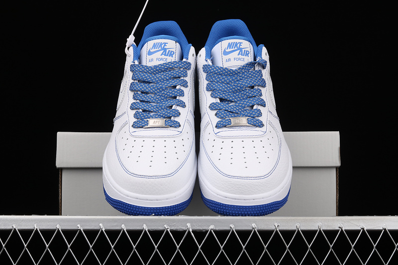 Nike Air Force 1 '07 White/White/Blue 29