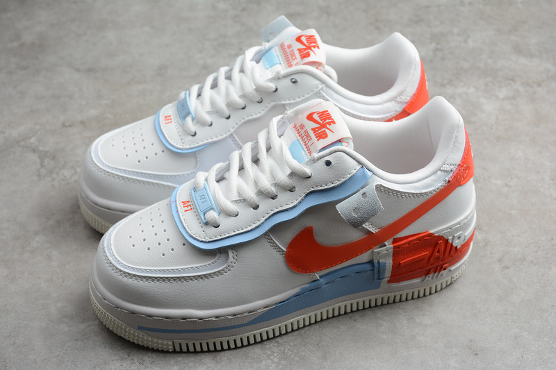 Air Force 1 Shadow White/Team Orange 3