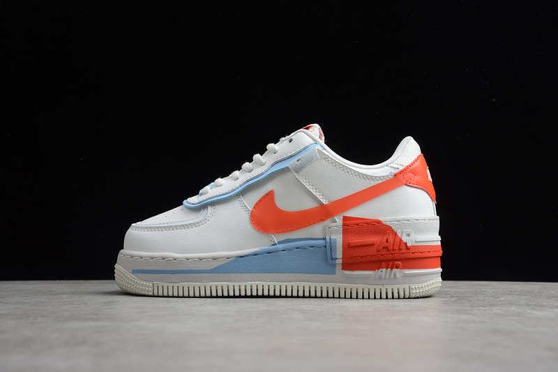 Air Force 1 Shadow White/Team Orange 11