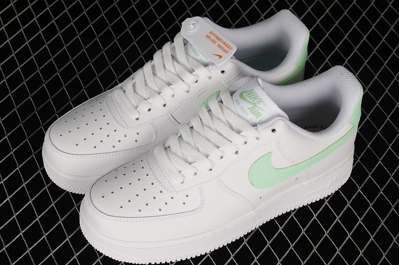 Air Force 1 Low 07 White/White/Mint Green 29