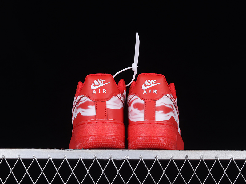 Air Force 1 Low Red Skeleton Red/Red/White 11