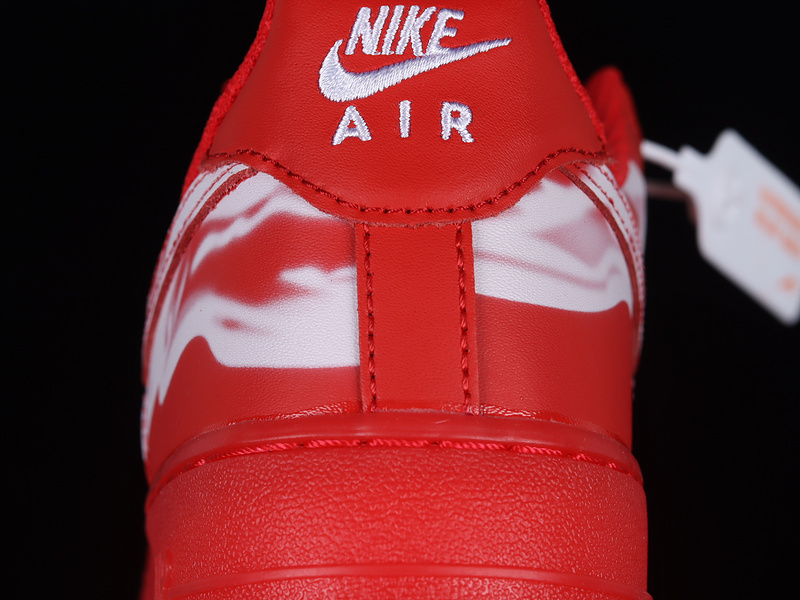 Air Force 1 Low Red Skeleton Red/Red/White 27