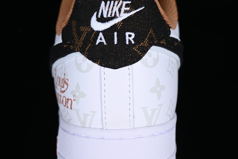 Nike Air Force 1 '07 Low White/Black/Brown 13