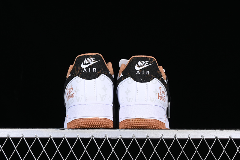 Nike Air Force 1 '07 Low White/Black/Brown 17