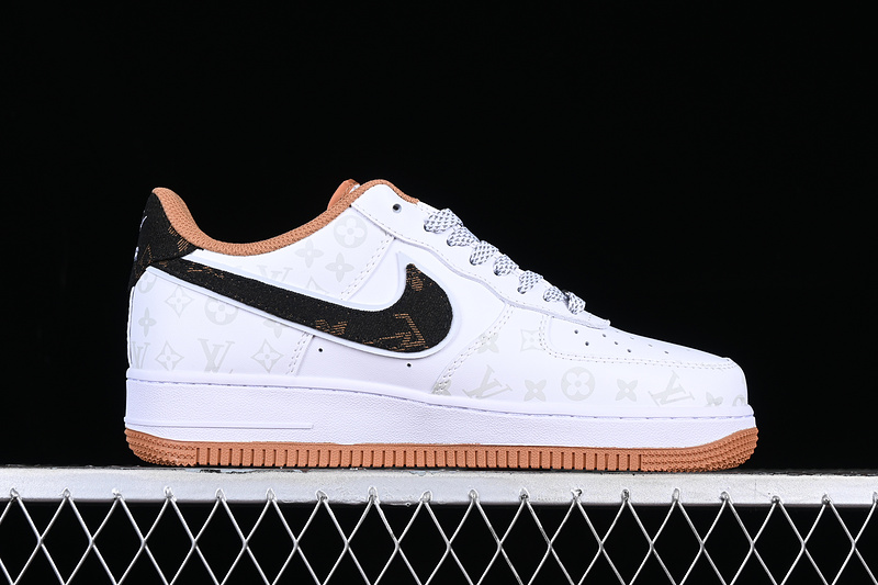 Nike Air Force 1 '07 Low White/Black/Brown 21