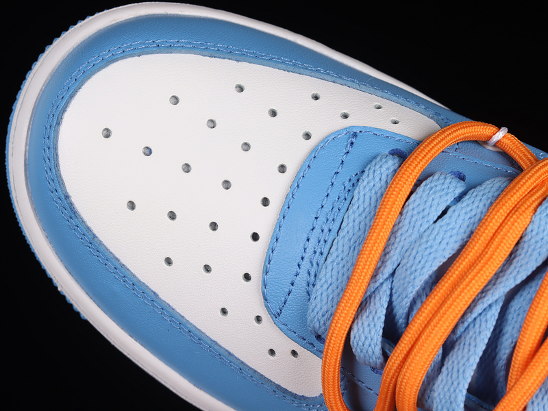 Air Force 1 Low 07 White/Game Royal/Orange 15