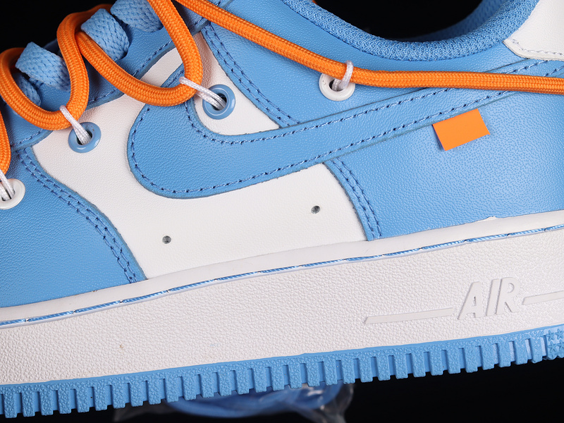 Air Force 1 Low 07 White/Game Royal/Orange 25