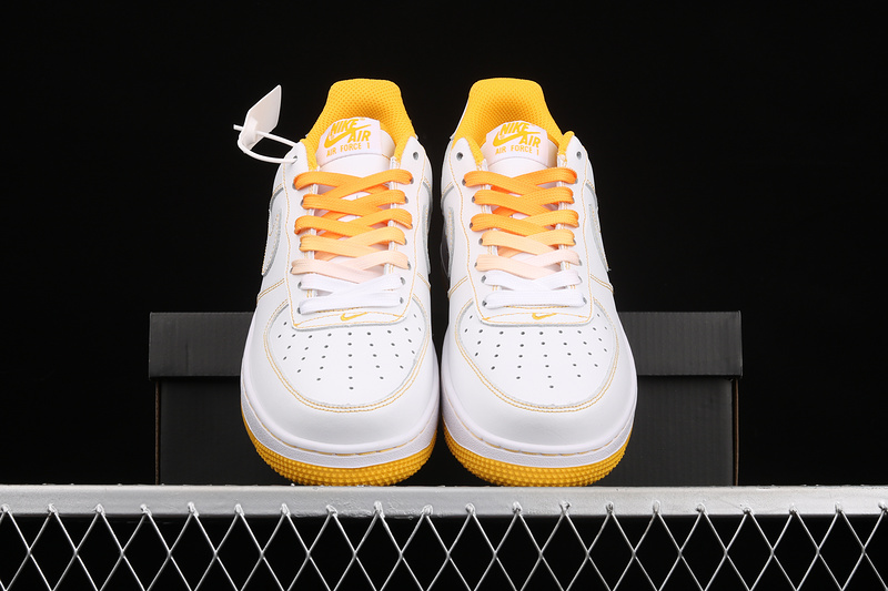 Air Force 1 Low 07 White/White-Laser Orange 9