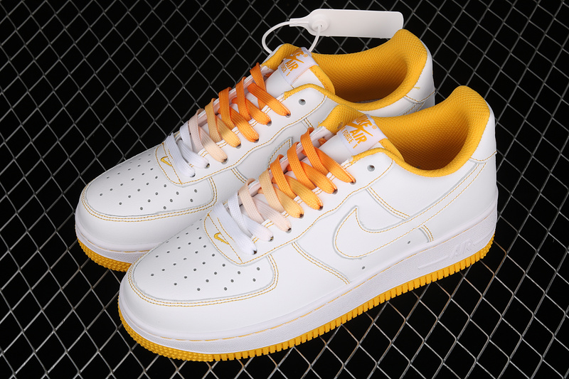 Air Force 1 Low 07 White/White-Laser Orange 17