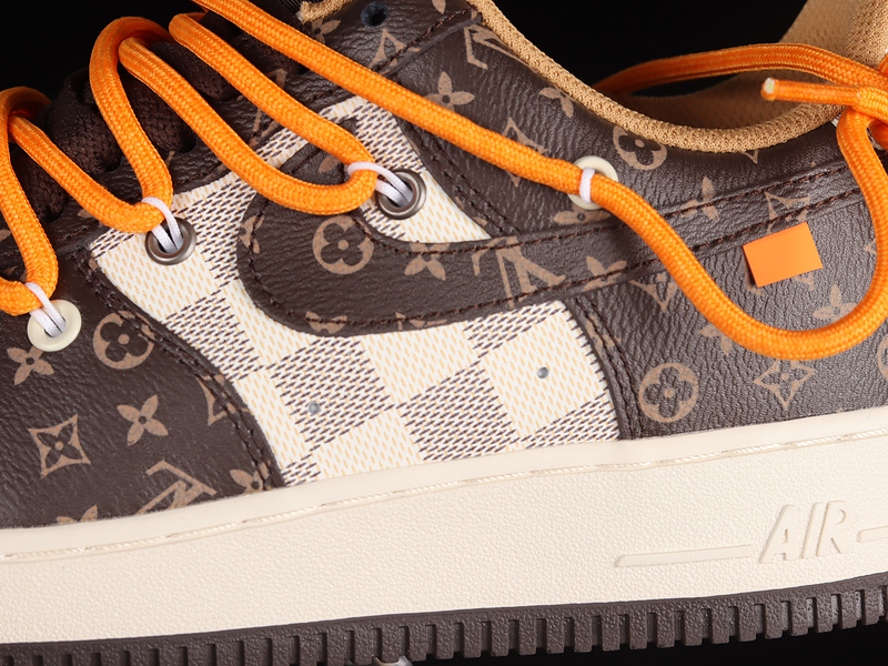 L*V X Air Force 1 Low 07 Dark Brown/Beige/Light Grey 27