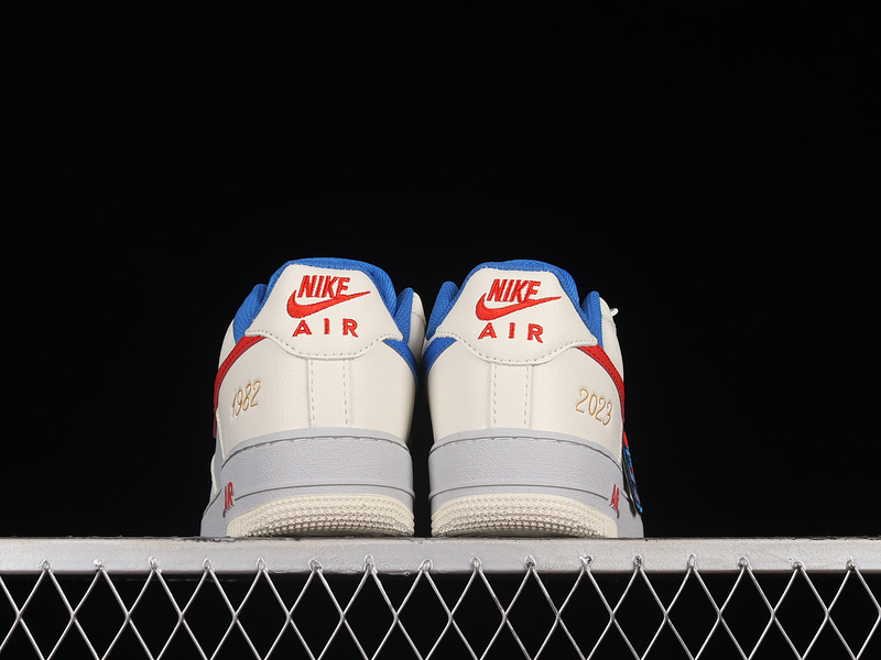 Air Force 1 Low 07 Toffee Beige/Blue/Red 5