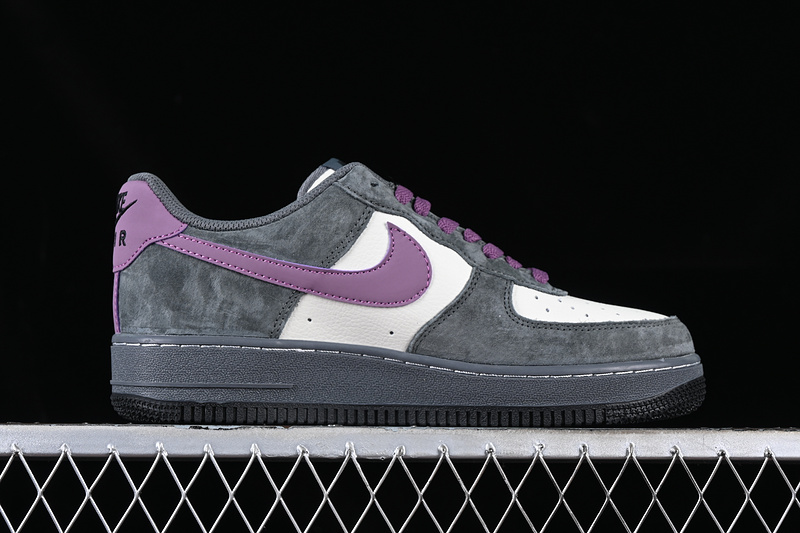 Nike Air Force 1 '07 Low Grey/White/Purple 17