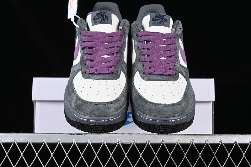 Nike Air Force 1 '07 Low Grey/White/Purple 27