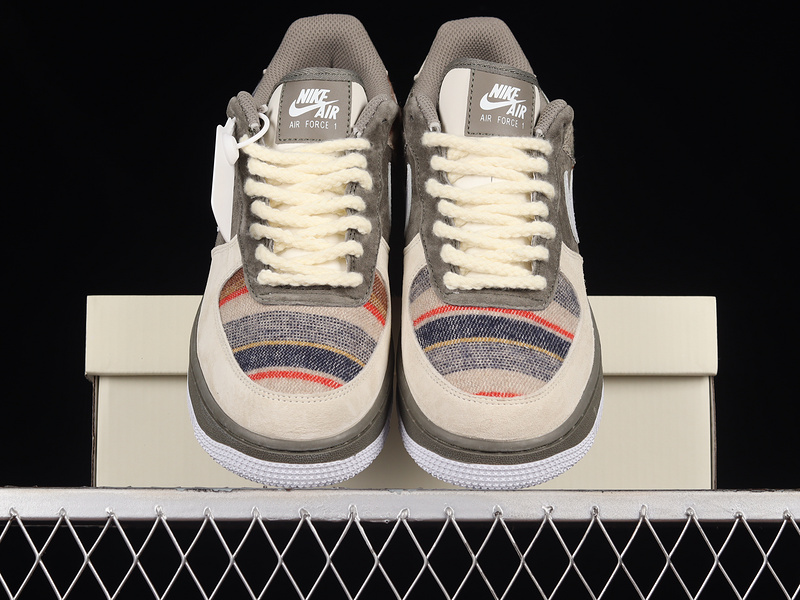 Air Force 1 Low 07 Cardigan Dark Grey/Beige-White 7