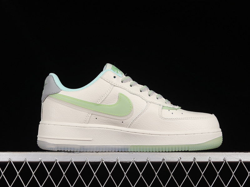 Air Force 1 Low Lv8 Double Swoosh White/Blue/Green 9